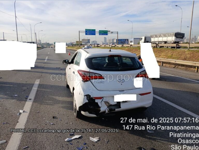 Motociclista morre ao chocar-se contra dois carros na Castelo Branco