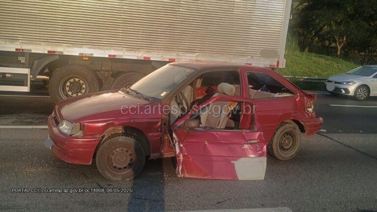Carro quebra no Rodoanel, motorista sai na pista para empurrar e morre atropelado